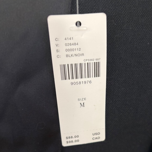 NWT Anthropologie Sheer Harness Dress Slip Dress Blk V Neck SZ M Whimsy Goth Y2K - Picture 6 of 6